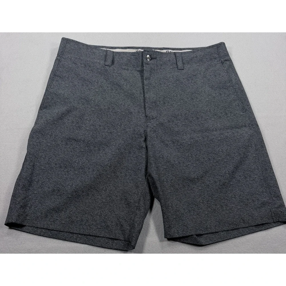 Callaway Men's Performance Golf Shorts Size 36 Gray Textured Stretch Pristine